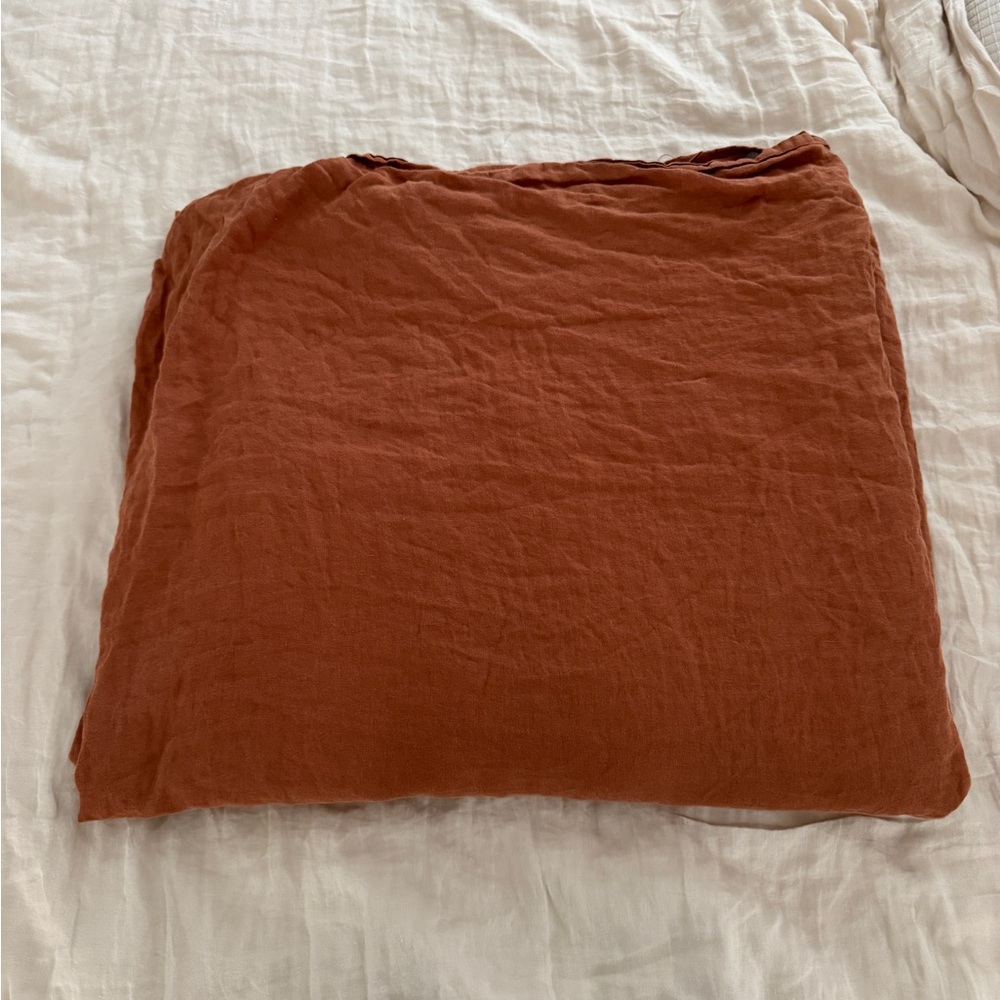 Lulu and Georgia Sarah Sherman Samuel Essie Hemp Duvet Cover King / Cal King